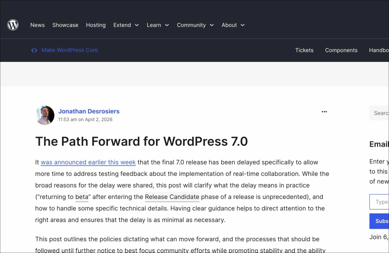 path-forward-wordpress-7-0