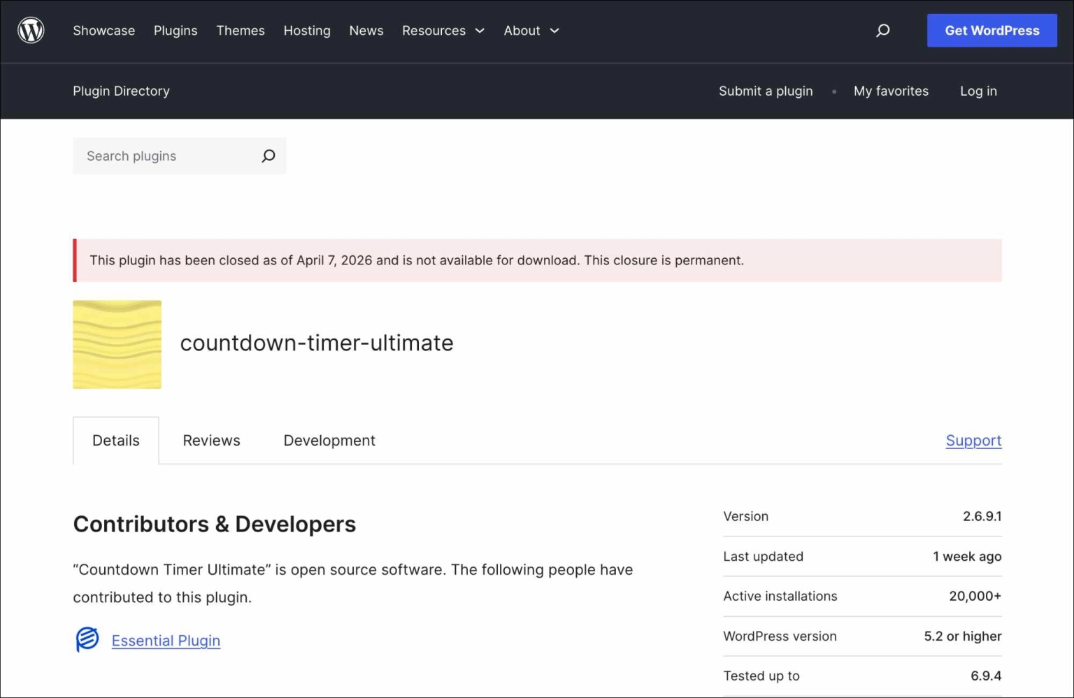 WordPress.org Bans 31 Plugins Following Discovery of Malicious Portfolio Backdoor