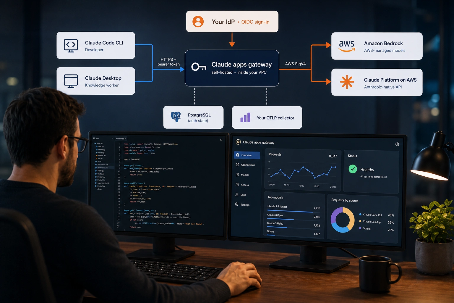AWS Introduces Self - Hosted Claude Apps Gateway to Centralize Developer Control and Costs